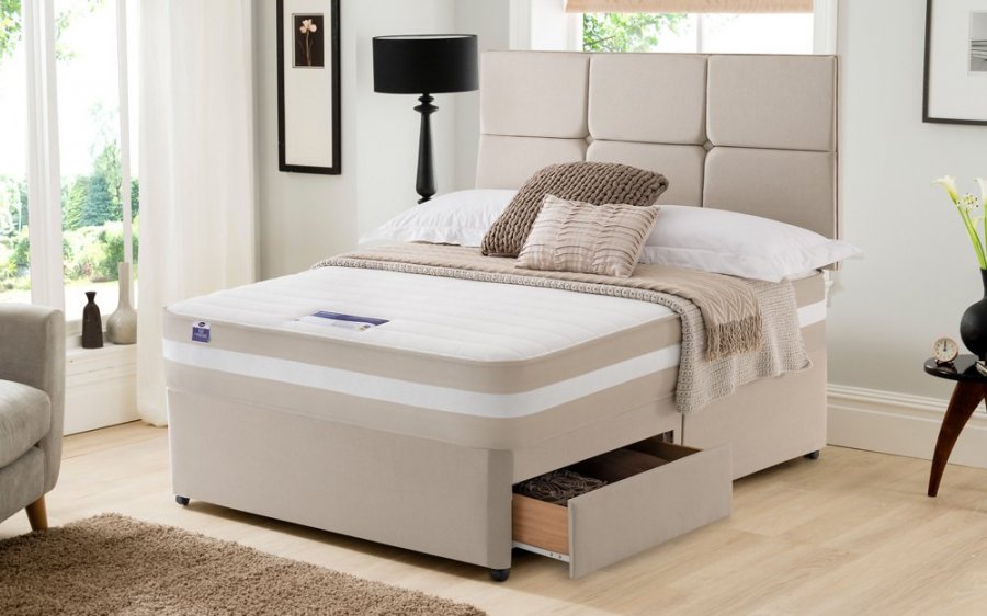 Silentnight Moscow 1200 Pocket Memory Divan Bed