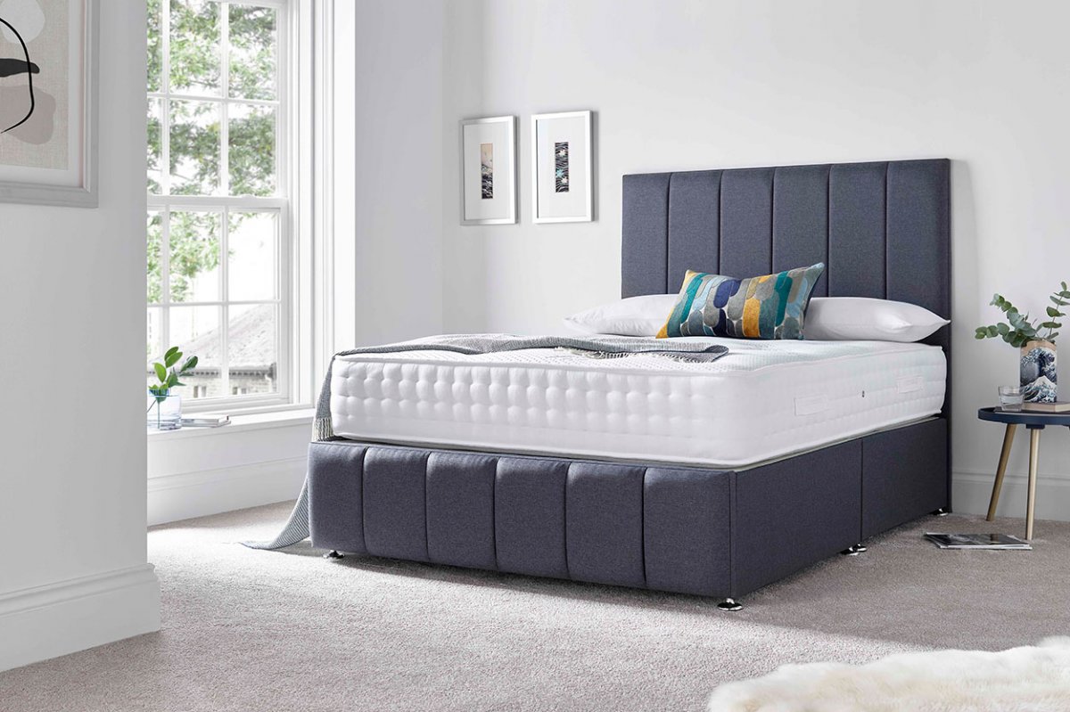 LBC Geneva Starlight Divan Bed  - With  FREE Headboard