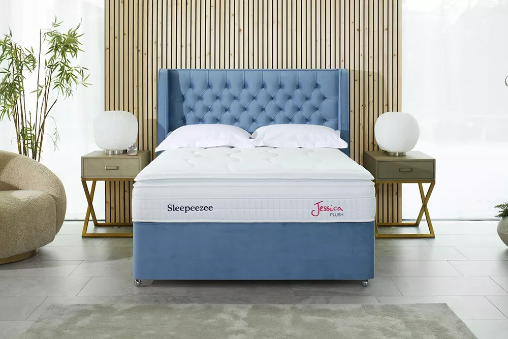 Sleepeezee Jessica Plush 2200 Mattress + Premium Divan Bed
