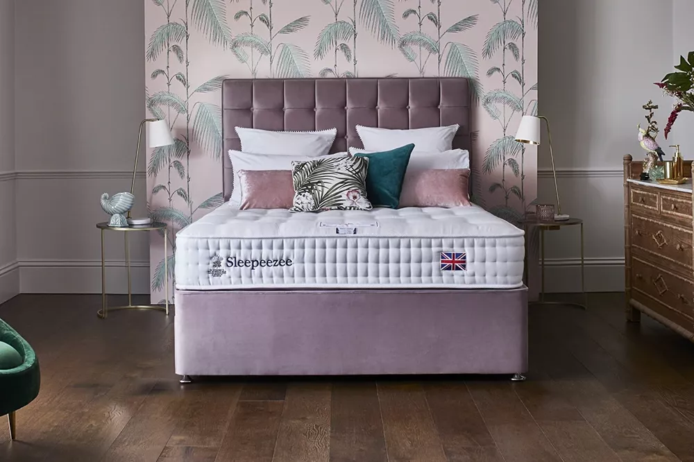 Sleepeezee Perfectly British Strand 1400 Mattress + Premium Divan Bed