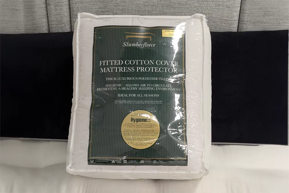 Slumberfleece Fitted Cotton Cover Mattress Protector