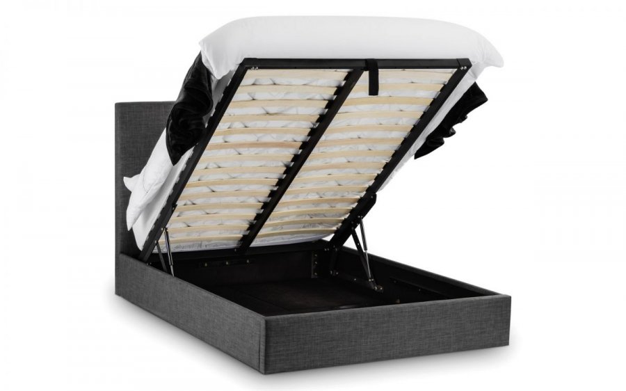 Julian Bowen Sorrento Ottoman Storage Fabric Bed Frame