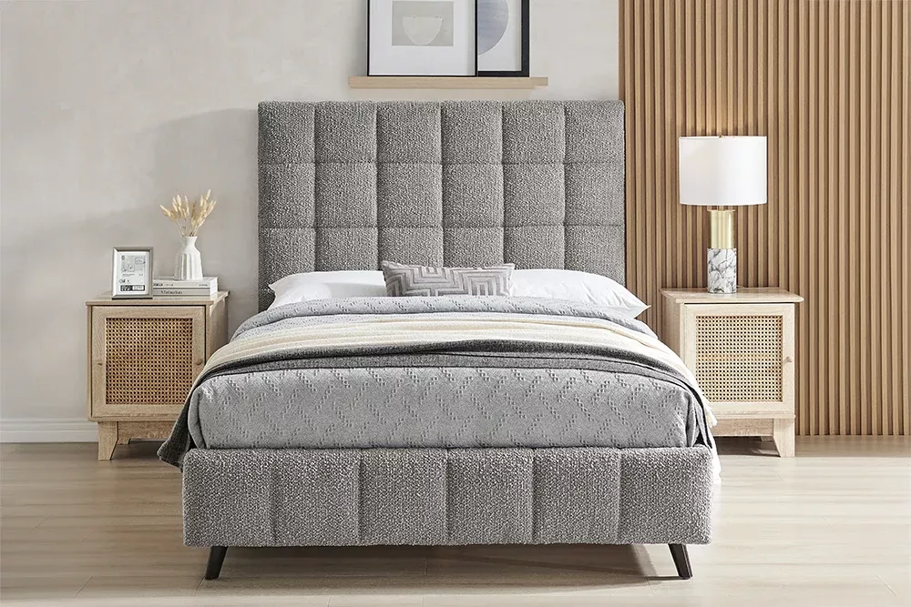 Limelight Morwell Square Fabric Bed Frame