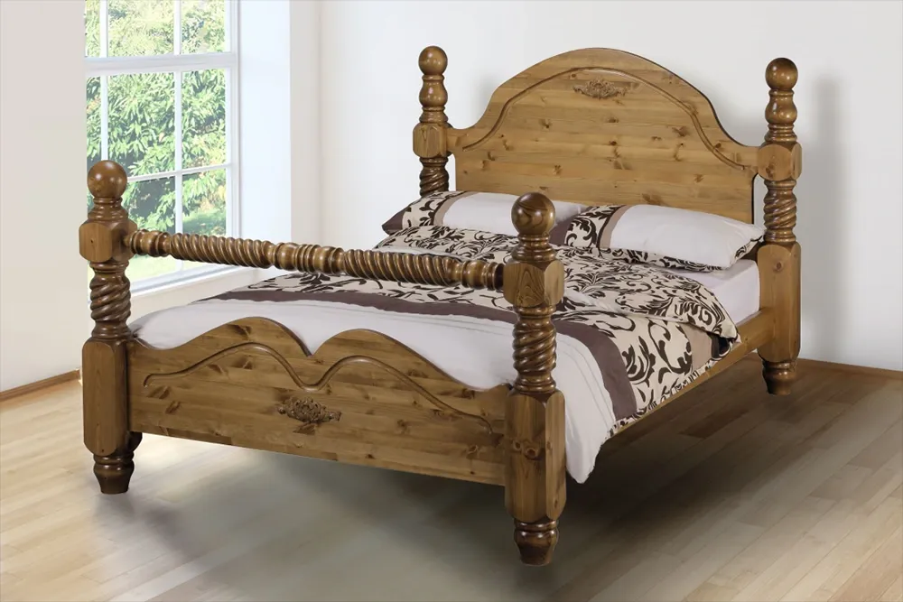Windsor Beds Imperial Twist Rail Bed Frame